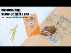 Nhiều lựa chọn Túi niêm phong ba mặt Túi nhôm đứng lên Túi đựng thức ăn