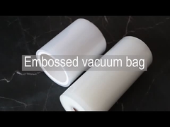 Con dấu nhiệt tùy chỉnh PA Túi lưu trữ con dấu chân không Túi niêm phong chân không dập nổi cho thực phẩm