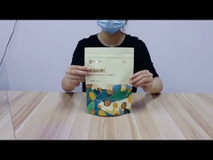 Heat Sealed Protein Powder Túi đóng gói Ziplock Snack Nuts Matte Stand Up Food Bag