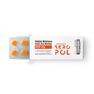 Cold Stamping Pharma Bao bì y tế Túi hình thành vỉ nhôm lá lạnh