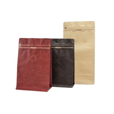 70gm 100gm Ziplockk Coffee Tea Bao bì Mylar Roll Film Giấy Kraft Túi cà phê